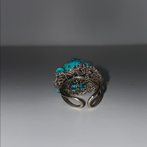 Semi Precious Turquoise ring - Picture 4 of 5